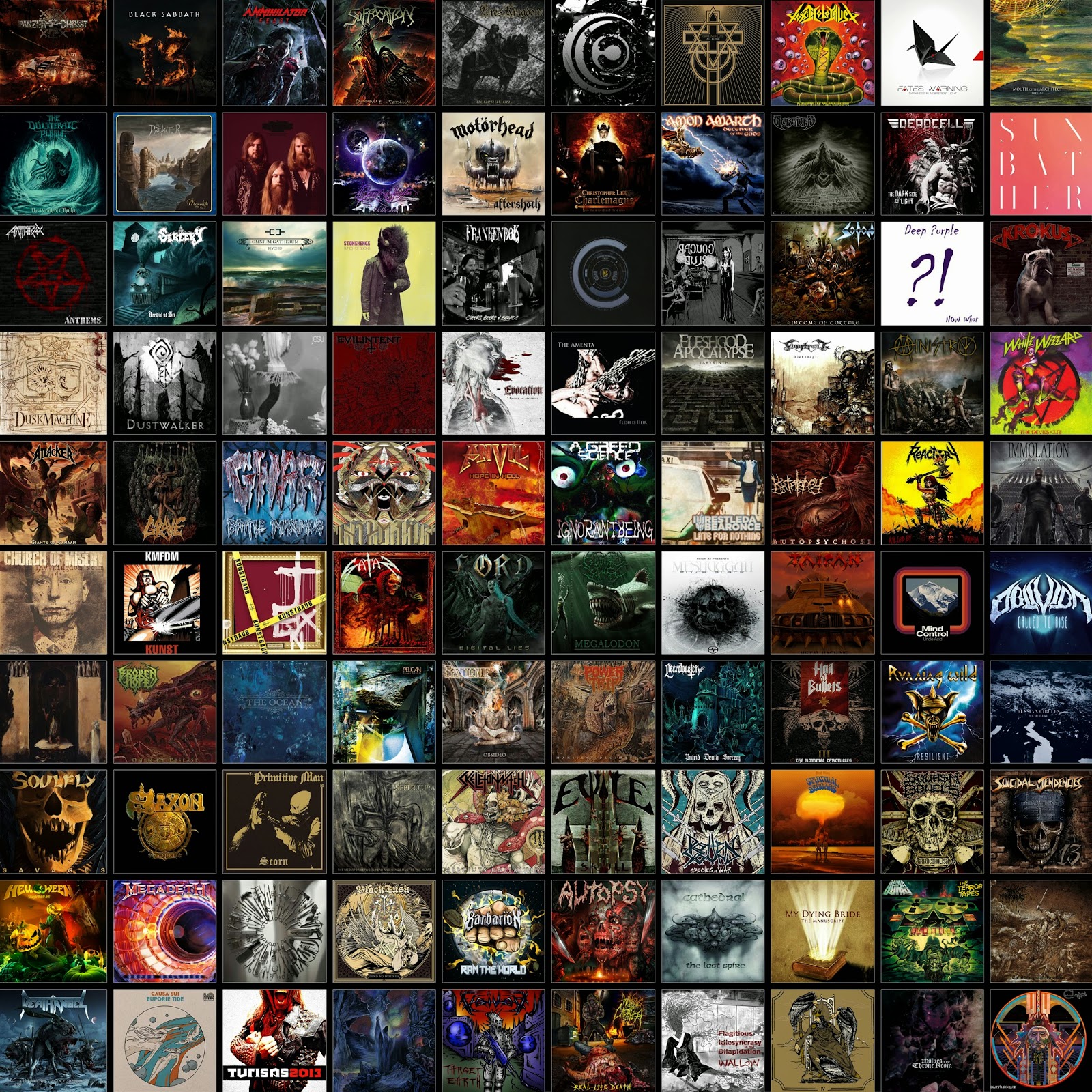top 10 metal album of 2013 top 10 metal album of 2013